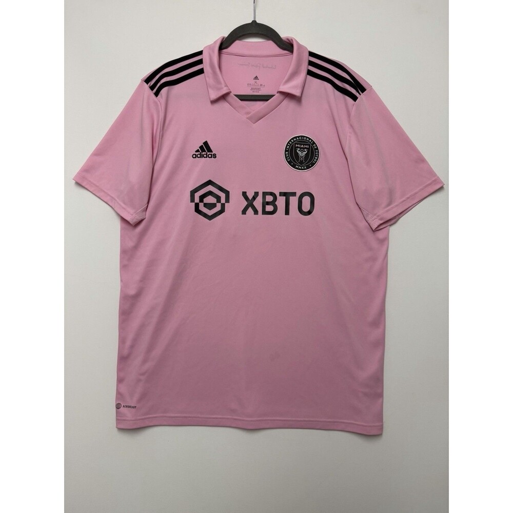 MLS Adidas Inter Miami FC 22/23 Messi Authentic Soccer Jersey Size XL JE9705